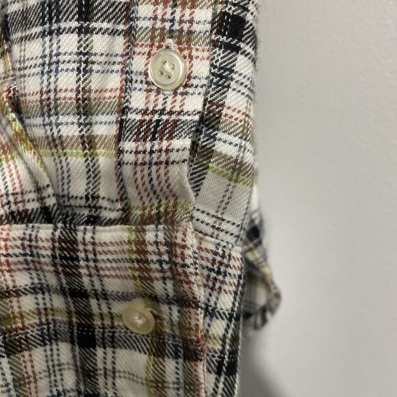 Loft Womens Plaid Blouse Long Sleeve, Size XXL Fall Layering Staple Soft & Comfy - Picture 6 of 11